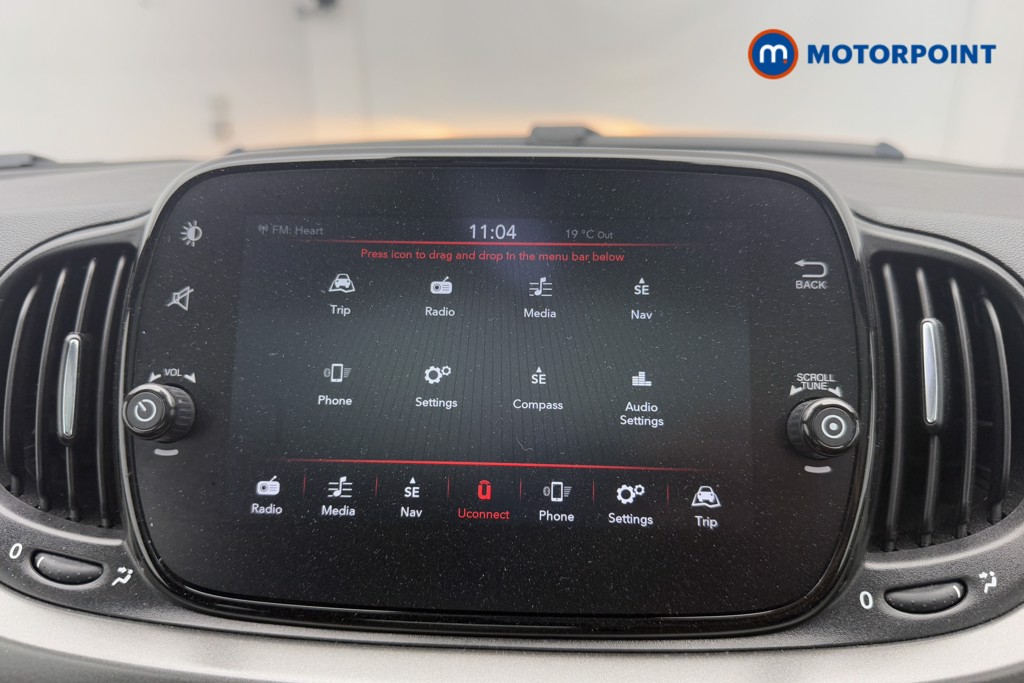 Fiat 500 Sport Manual Petrol-Electric Hybrid Hatchback - Stock Number (1557372) - 4th supplementary image