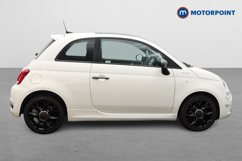 Fiat 500 Sport Manual Petrol-Electric Hybrid Hatchback - Stock Number (1557372) - Drivers side