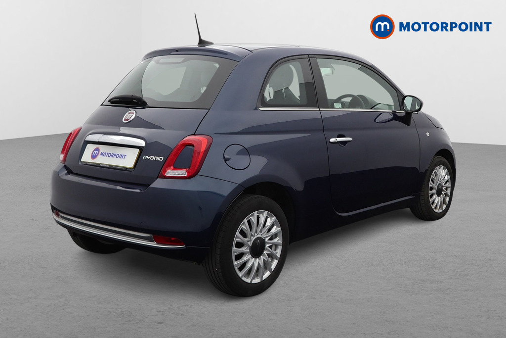 Fiat 500 1.0 Mild Hybrid 3Dr Manual Petrol-Electric Hybrid Hatchback - Stock Number (1559959) - Drivers side rear corner