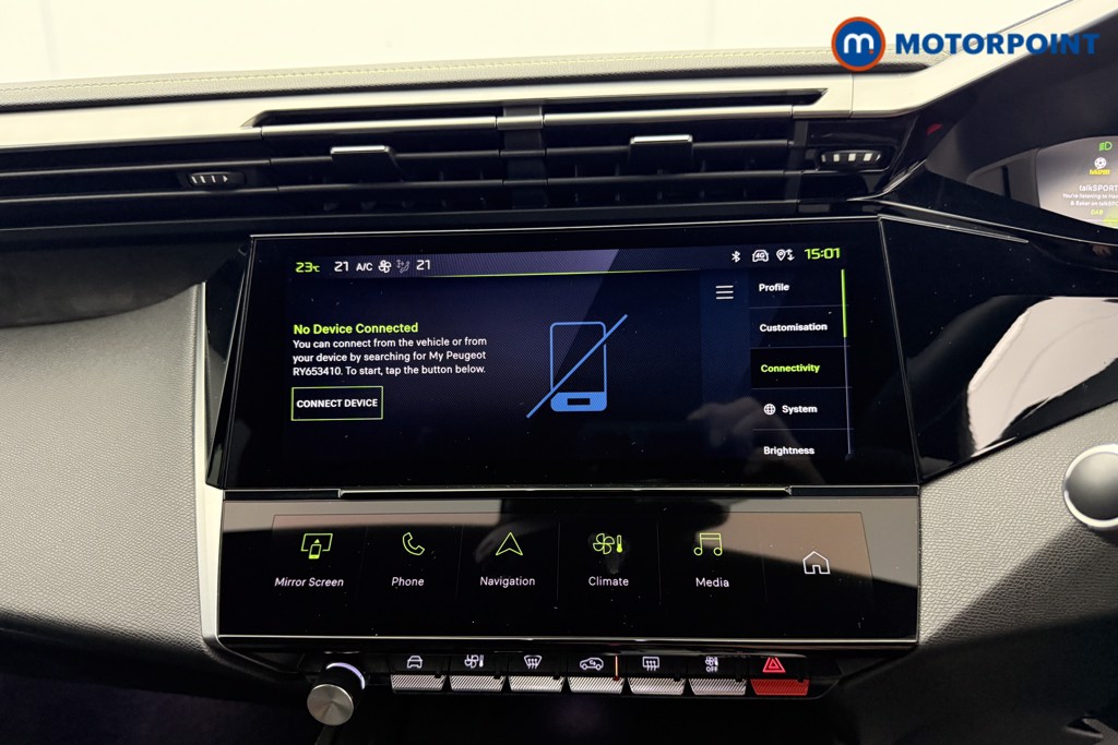 Peugeot 408 GT Automatic Petrol-Electric Hybrid Hatchback - Stock Number (1563229) - 9th supplementary image