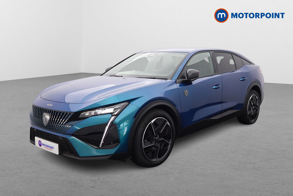 Peugeot 408 GT Automatic Petrol-Electric Hybrid Hatchback - Stock Number (1563229) - Passenger side front corner
