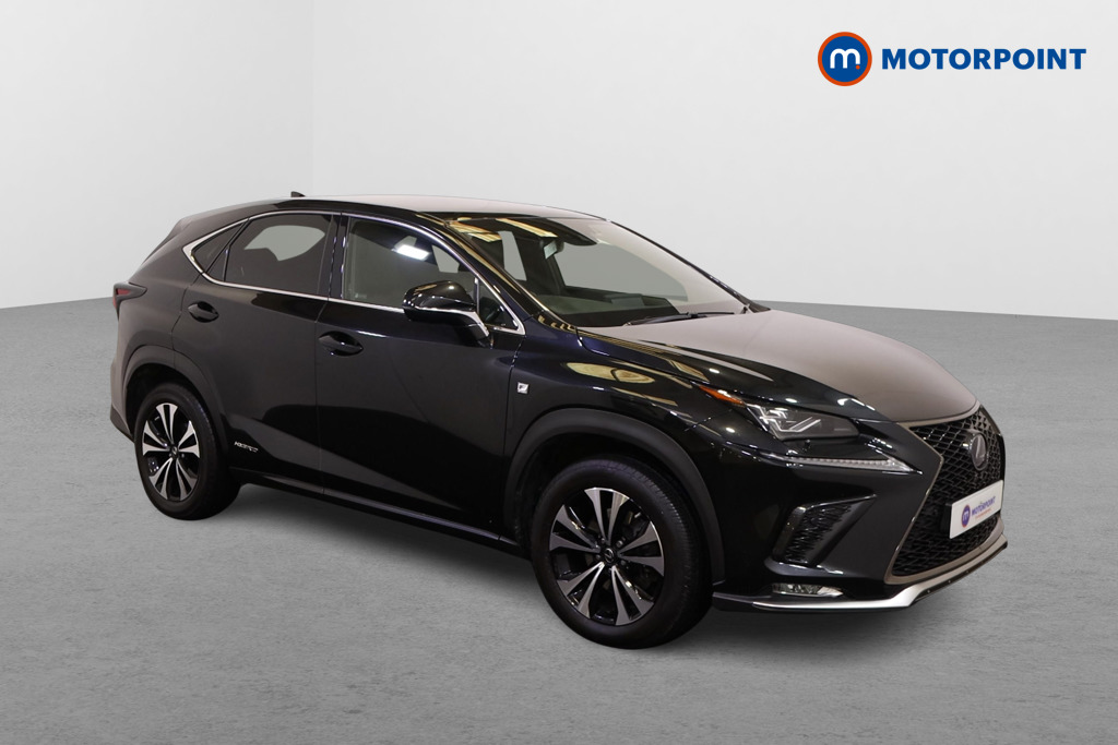 Lexus NX F-Sport Automatic Petrol-Electric Hybrid SUV - Stock Number (1563824) - Drivers side front corner