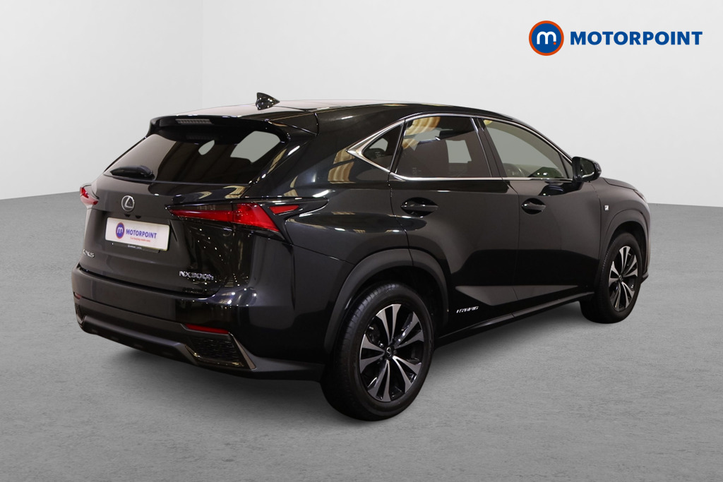 Lexus NX F-Sport Automatic Petrol-Electric Hybrid SUV - Stock Number (1563824) - Drivers side rear corner