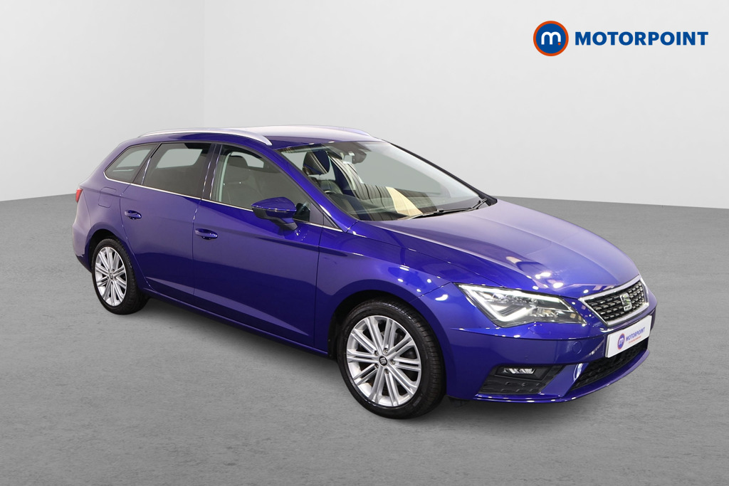 Seat Leon Xcellence Automatic Petrol Estate - Stock Number (1563887) - Drivers side front corner