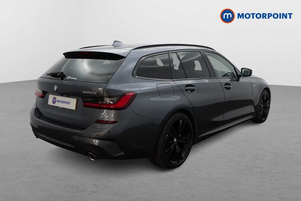BMW 3 Series M Sport Automatic Diesel Estate - Stock Number (1555484) - Drivers side rear corner