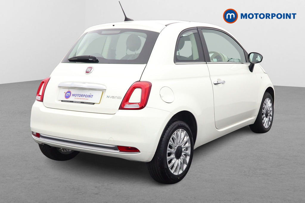 Fiat 500 1.0 Mild Hybrid 3Dr Manual Petrol-Electric Hybrid Hatchback - Stock Number (1556141) - Drivers side rear corner