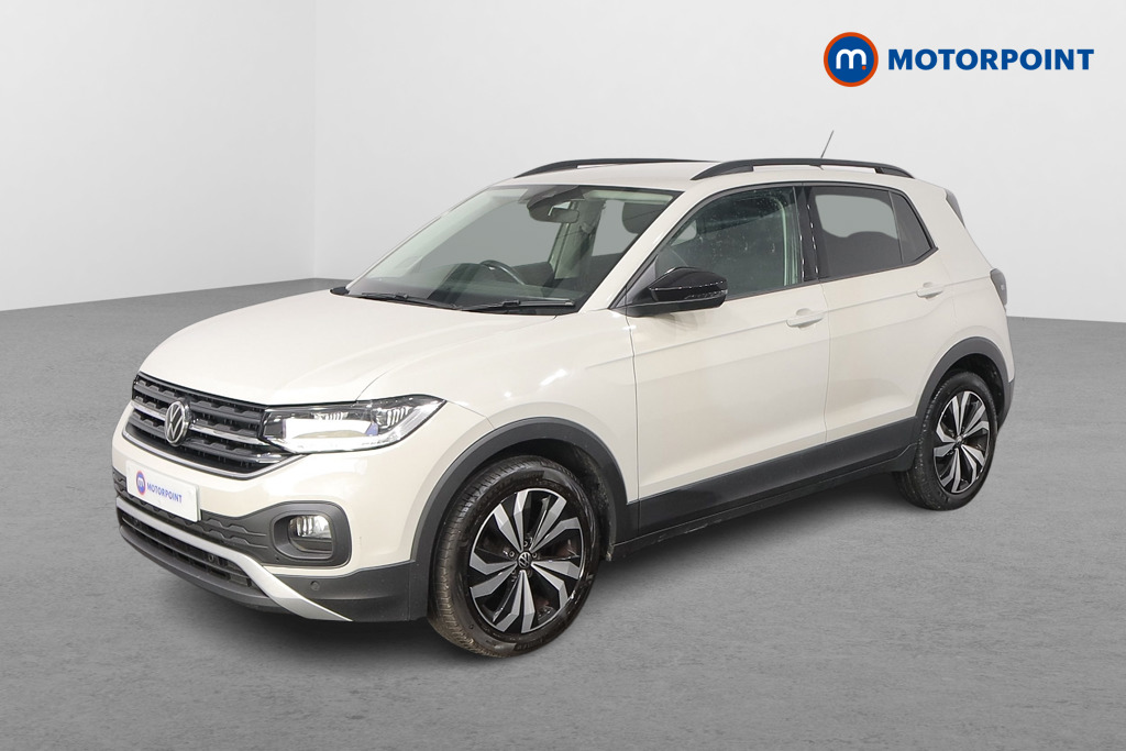 Volkswagen T-Cross Black Edition Manual Petrol SUV - Stock Number (1556864) - Passenger side front corner