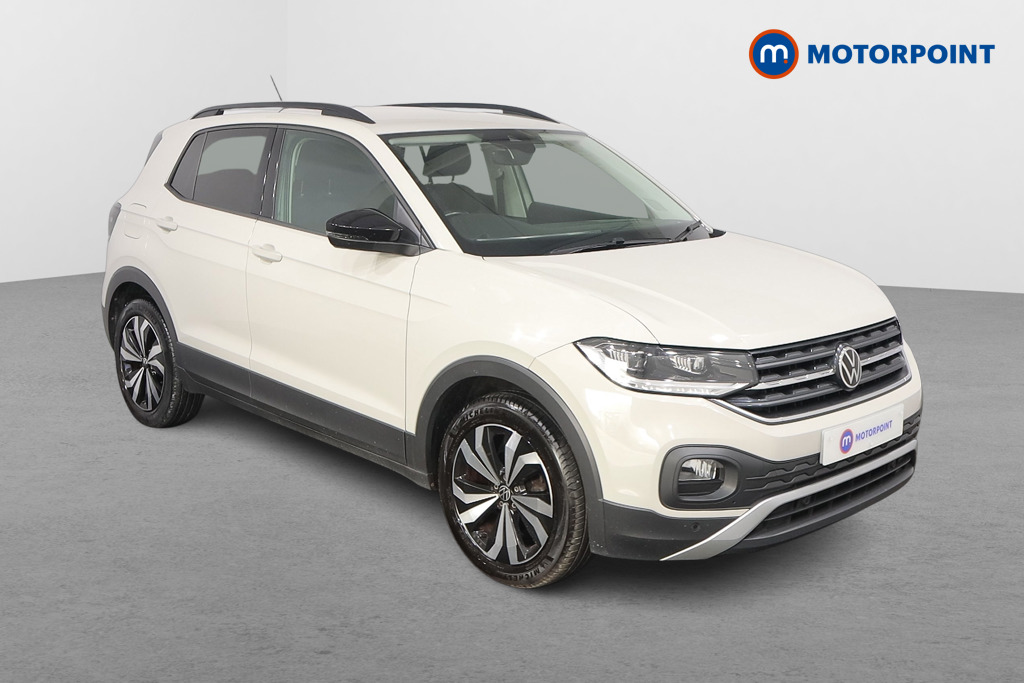 Volkswagen T-Cross Black Edition Manual Petrol SUV - Stock Number (1556864) - Drivers side front corner