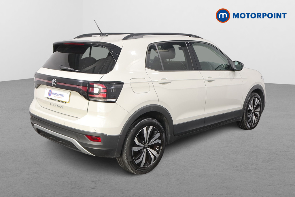 Volkswagen T-Cross Black Edition Manual Petrol SUV - Stock Number (1556864) - Drivers side rear corner
