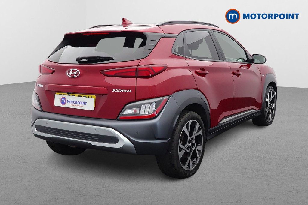 Hyundai Kona Premium Manual Petrol-Electric Hybrid SUV - Stock Number (1556922) - Drivers side rear corner