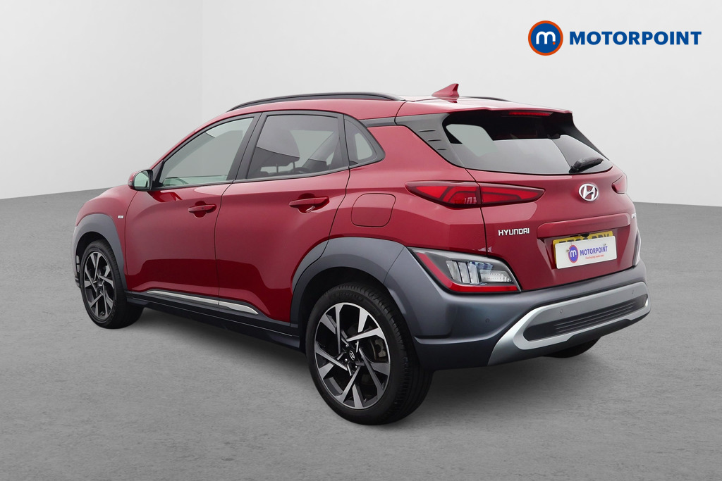 Hyundai Kona Premium Manual Petrol-Electric Hybrid SUV - Stock Number (1556922) - Passenger side rear corner