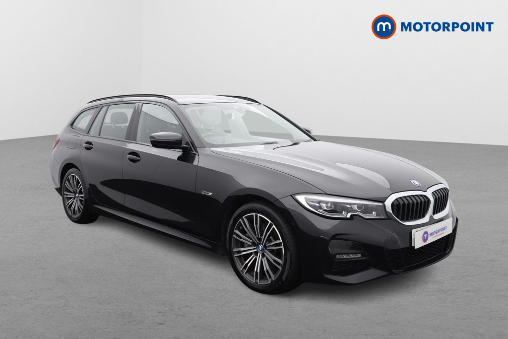 BMW 3 Series M Sport Automatic Petrol Plug-In Hybrid Estate - Stock Number (1556962) - Drivers side front corner