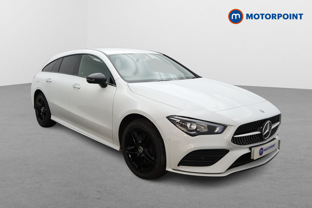 Mercedes-Benz CLA Amg Line Automatic Petrol Plug-In Hybrid Estate - Stock Number (1557430) - Drivers side front corner