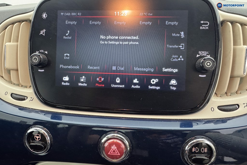 Fiat 500 1.0 Mild Hybrid 3Dr Manual Petrol-Electric Hybrid Hatchback - Stock Number (1557950) - 2nd supplementary image