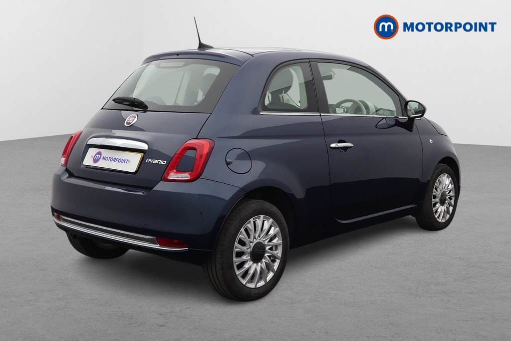 Fiat 500 1.0 Mild Hybrid 3Dr Manual Petrol-Electric Hybrid Hatchback - Stock Number (1557950) - Drivers side rear corner