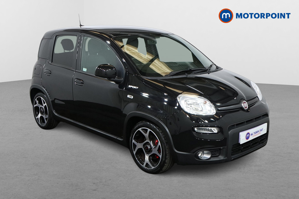 Fiat Panda Sport Manual Petrol-Electric Hybrid Hatchback - Stock Number (1558425) - Drivers side front corner