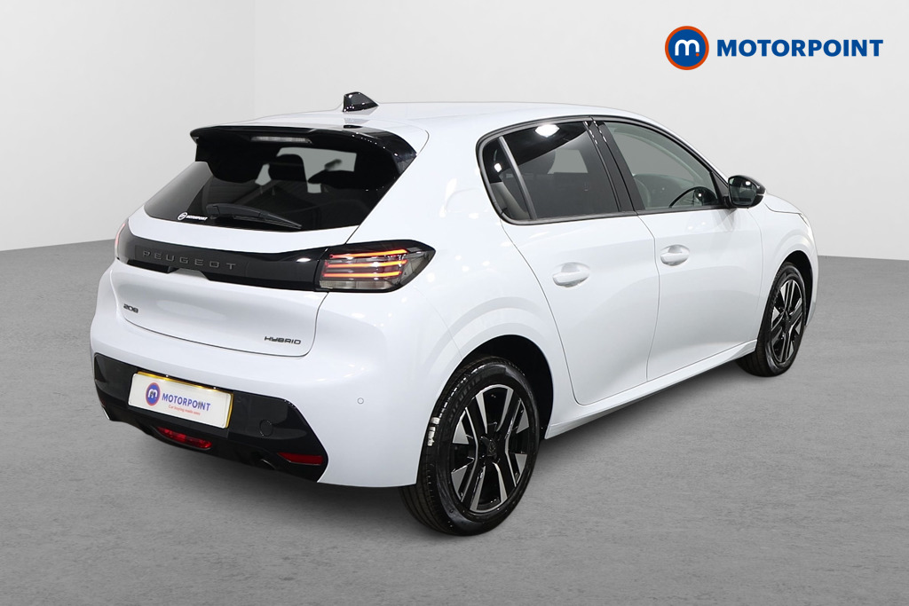 Peugeot 208 Allure Automatic Petrol-Electric Hybrid Hatchback - Stock Number (1559317) - Drivers side rear corner