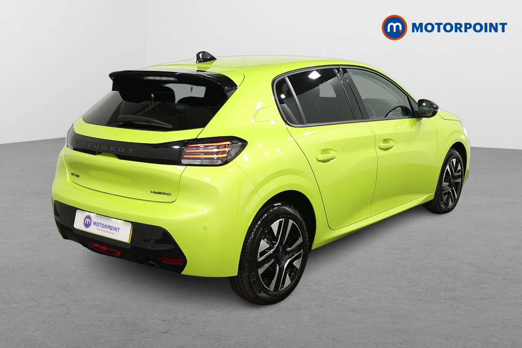 Peugeot 208 Allure Automatic Petrol-Electric Hybrid Hatchback - Stock Number (1559374) - Drivers side rear corner