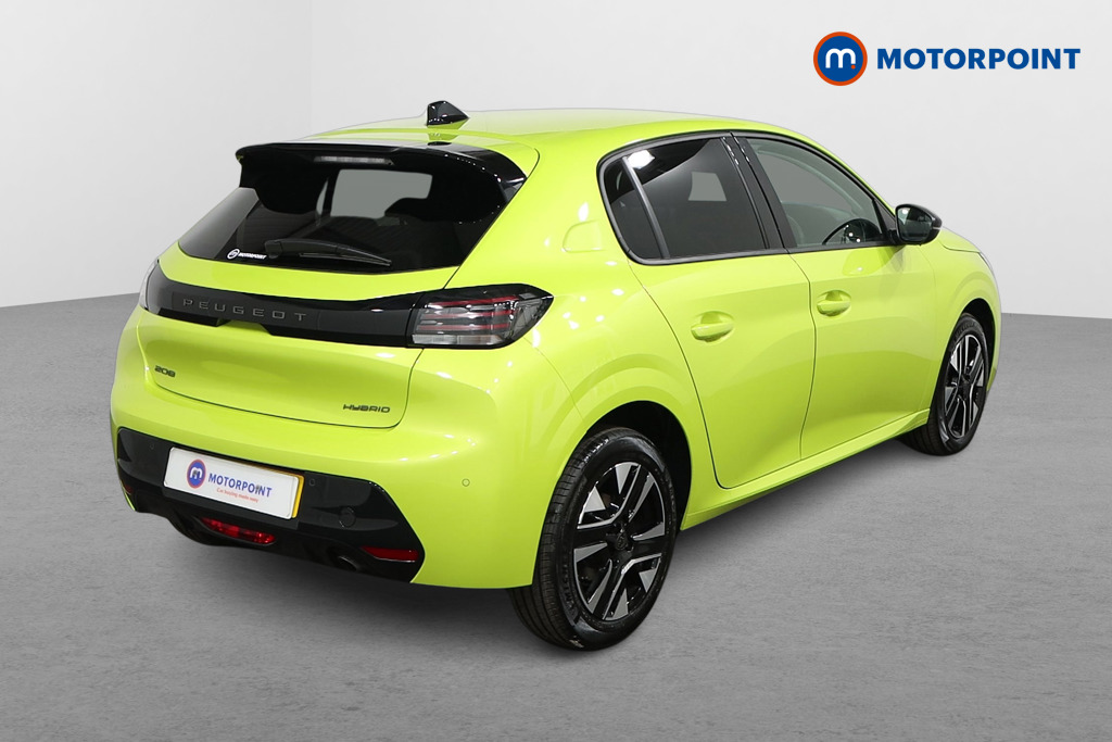 Peugeot 208 Allure Automatic Petrol-Electric Hybrid Hatchback - Stock Number (1559383) - Drivers side rear corner