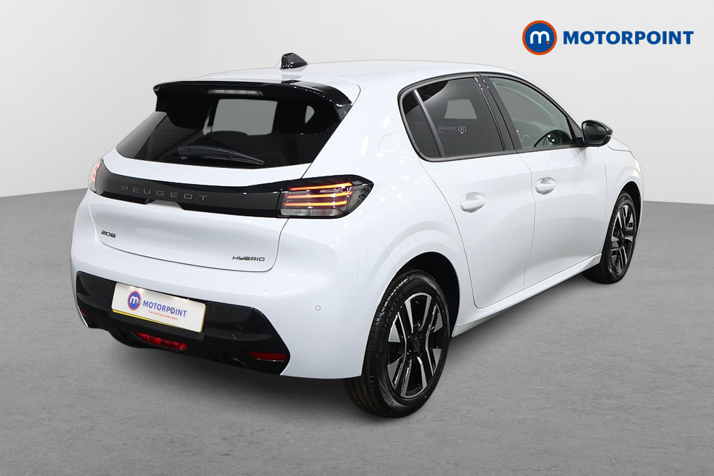 Peugeot 208 Allure Automatic Petrol-Electric Hybrid Hatchback - Stock Number (1559386) - Drivers side rear corner