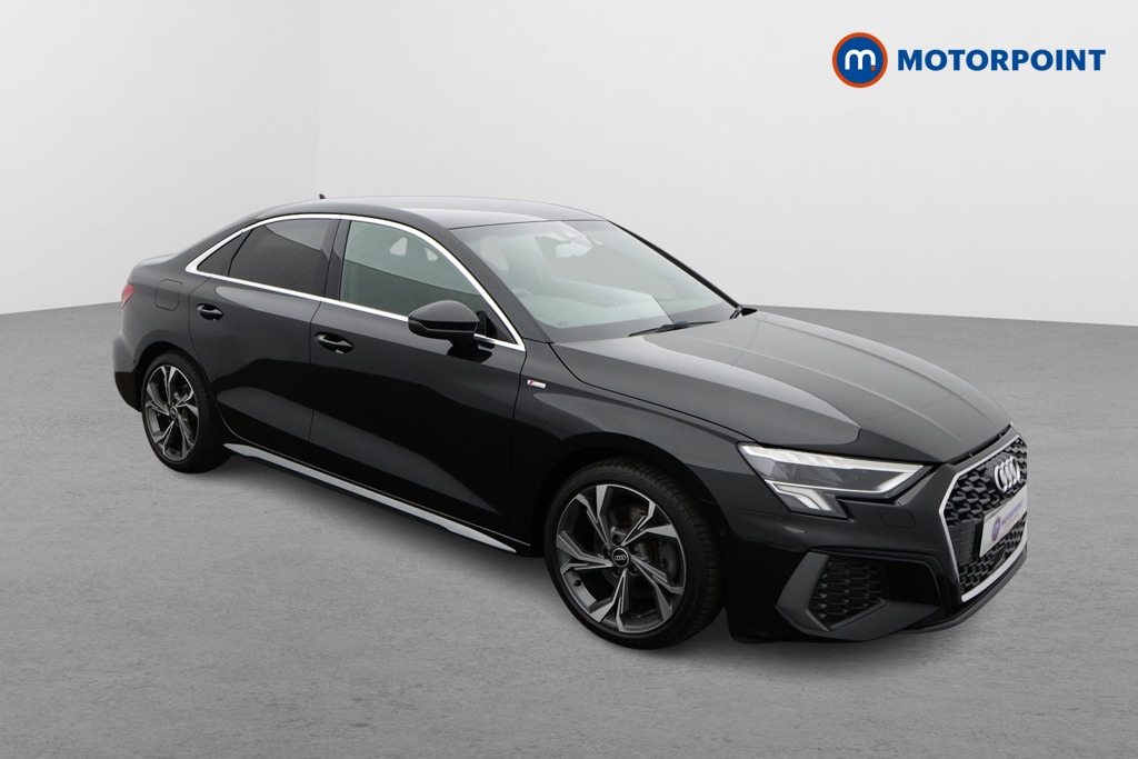 Audi A3 S Line Manual Petrol Saloon - Stock Number (1560262) - Drivers side front corner