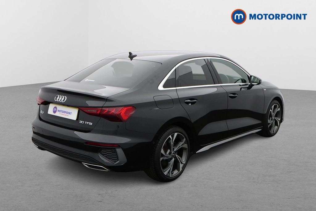Audi A3 S Line Manual Petrol Saloon - Stock Number (1560262) - Drivers side rear corner