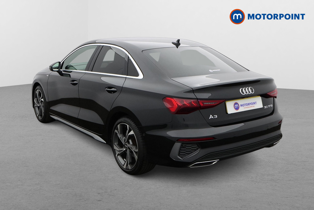 Audi A3 S Line Manual Petrol Saloon - Stock Number (1560262) - Passenger side rear corner