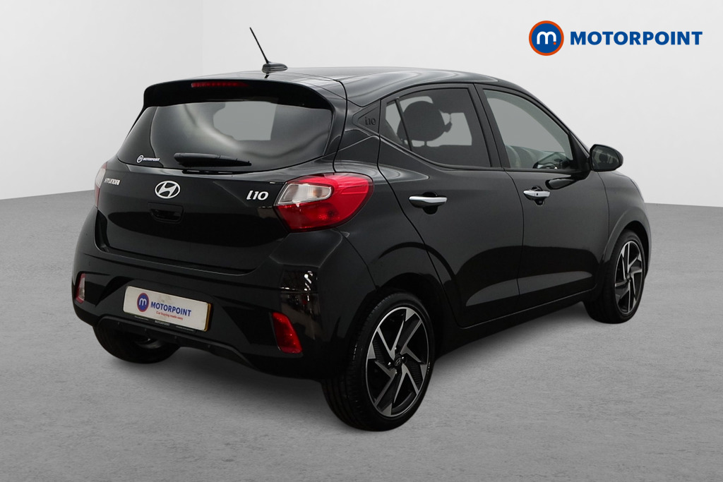 Hyundai I10 Premium Automatic Petrol Hatchback - Stock Number (1560936) - Drivers side rear corner