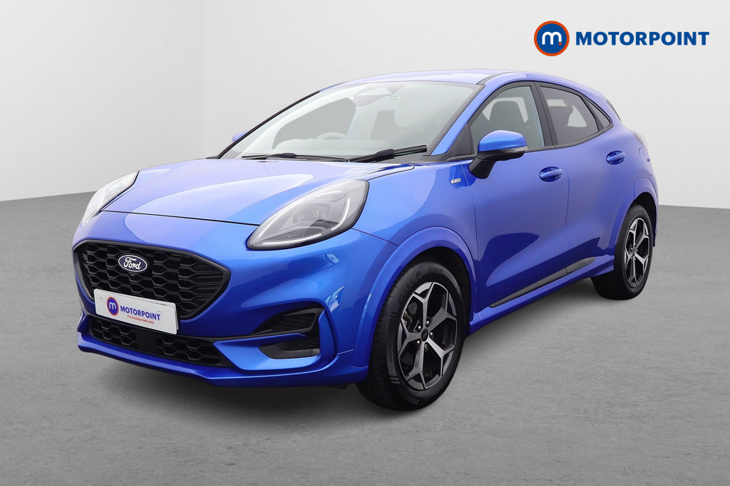 Ford Puma St-Line Automatic Petrol-Electric Hybrid SUV - Stock Number (1560938) - Passenger side front corner