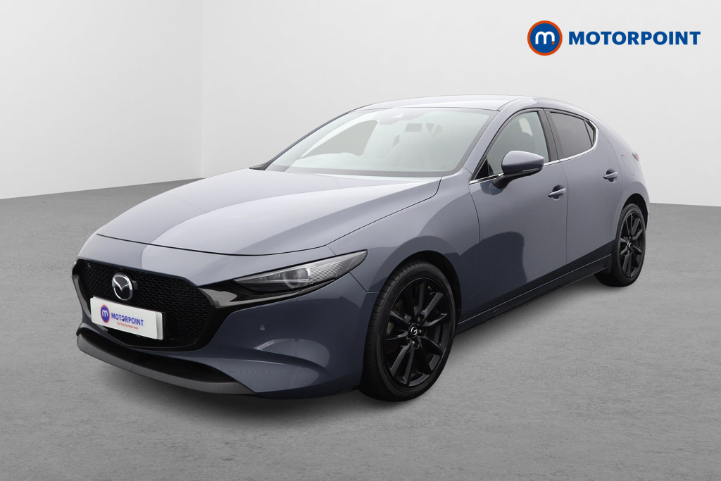 Mazda 3 Gt Sport Tech Manual Petrol-Electric Hybrid Hatchback - Stock Number (1561404) - Passenger side front corner