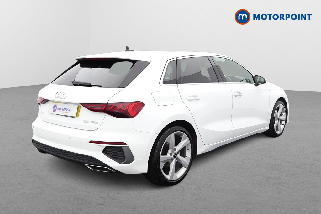 Audi A3 S Line Manual Petrol Hatchback - Stock Number (1561944) - Drivers side rear corner