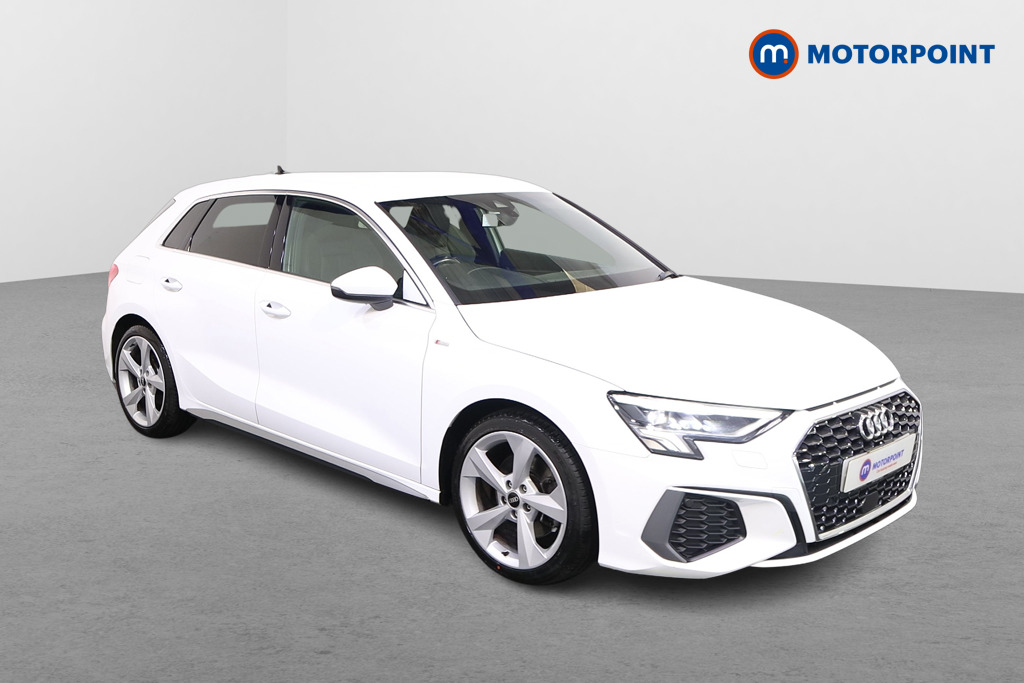 Audi A3 S Line Manual Petrol Hatchback - Stock Number (1562110) - Drivers side front corner
