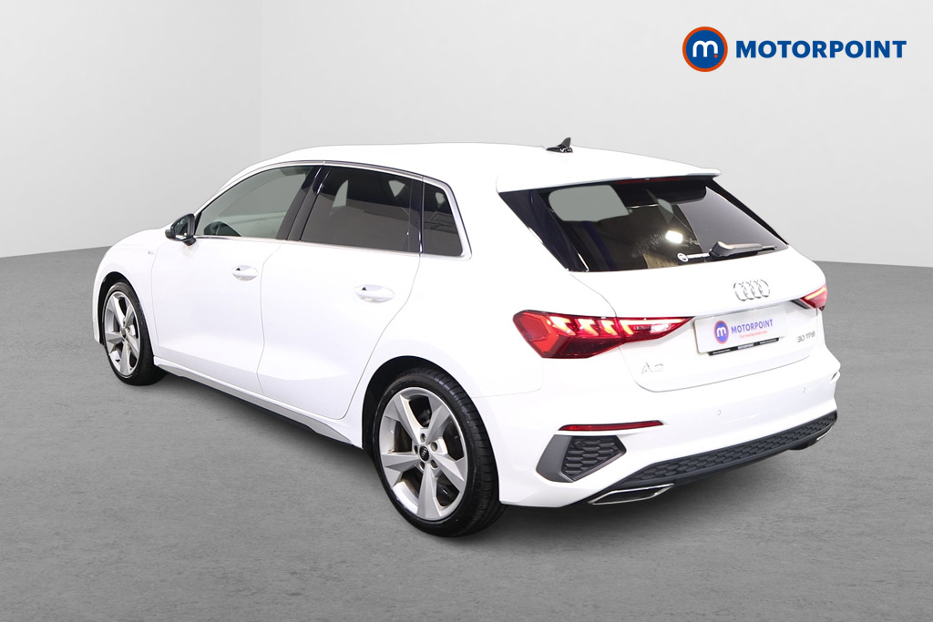 Audi A3 S Line Manual Petrol Hatchback - Stock Number (1562110) - Passenger side rear corner