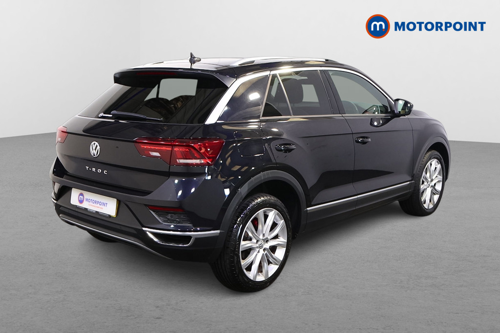 Volkswagen T-Roc SEL Automatic Petrol SUV - Stock Number (1563380) - Drivers side rear corner