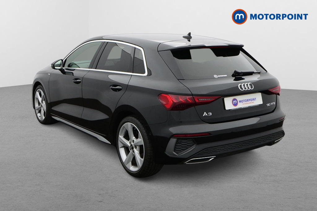 Audi A3 S Line Manual Petrol Hatchback - Stock Number (1547493) - Passenger side rear corner