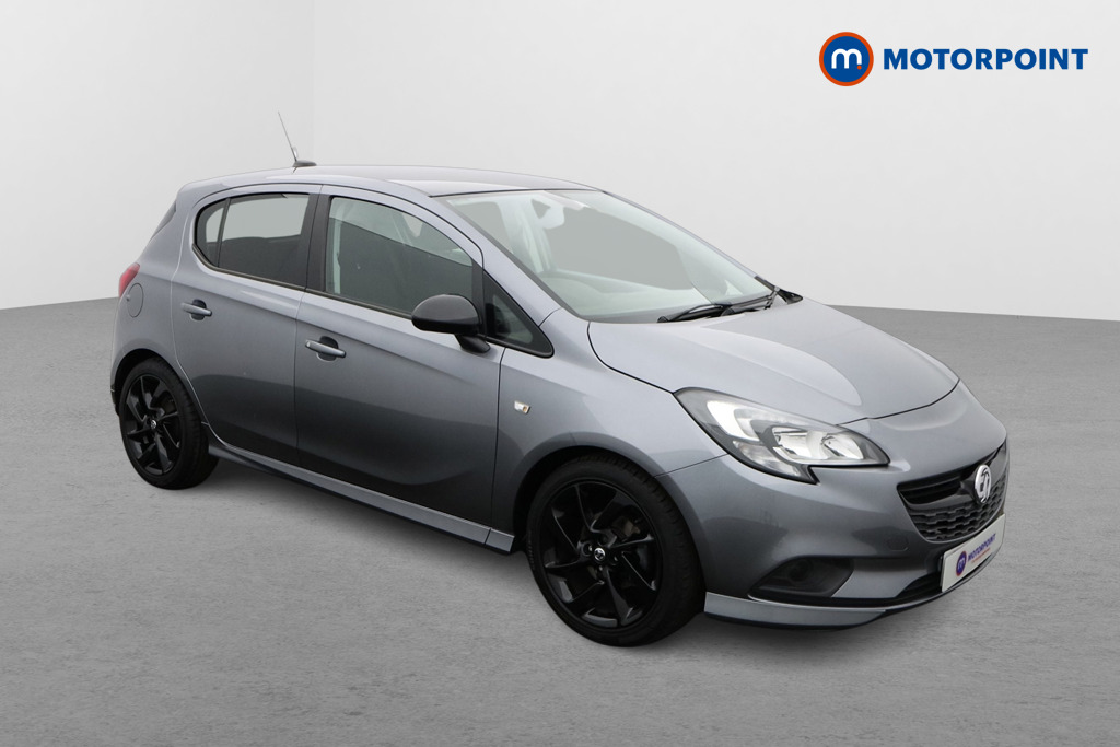 Vauxhall Corsa Sri Vx-Line Nav Black Manual Petrol Hatchback - Stock Number (1555398) - Drivers side front corner
