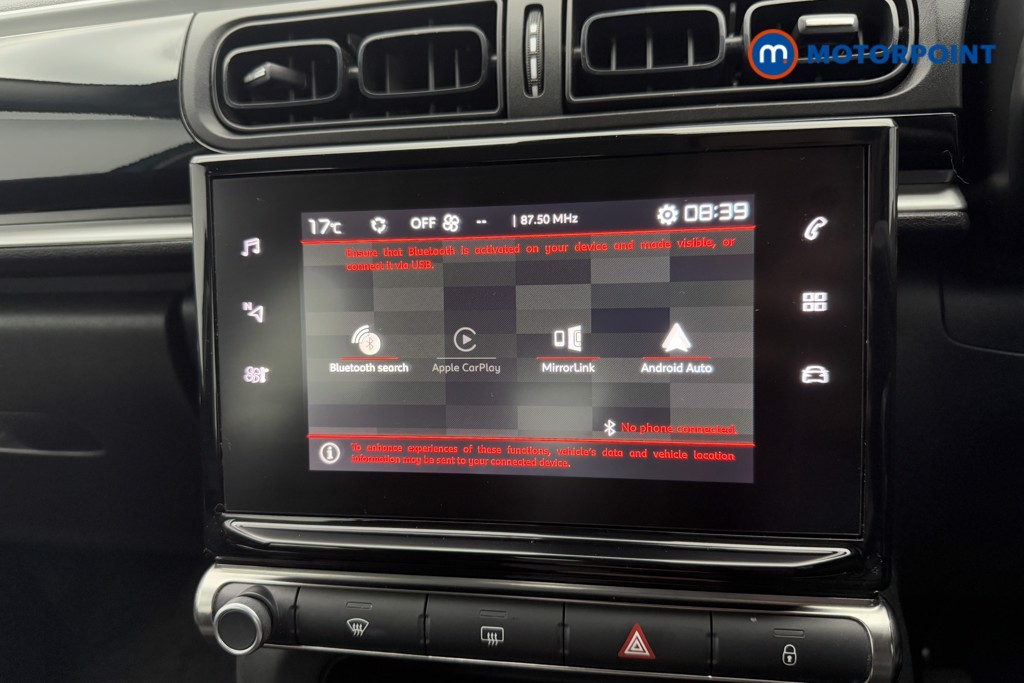 Citroen C3 Sense Manual Petrol Hatchback - Stock Number (1557968) - 5th supplementary image