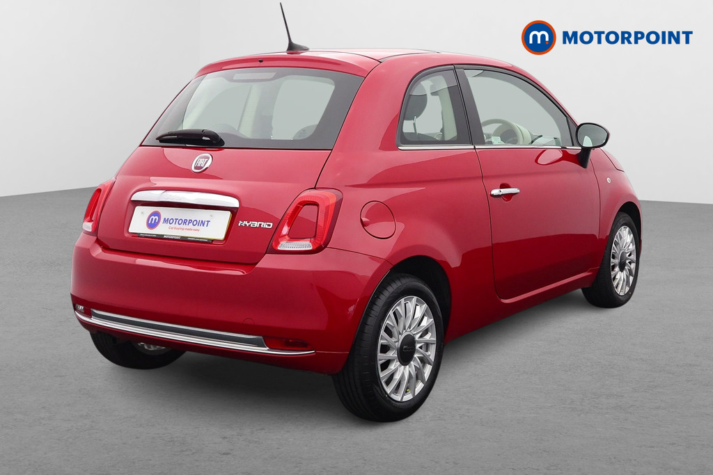 Fiat 500 1.0 Mild Hybrid 3Dr Manual Petrol-Electric Hybrid Hatchback - Stock Number (1559949) - Drivers side rear corner