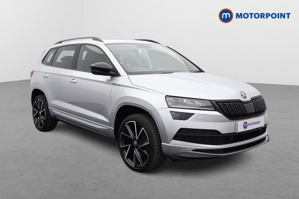 Skoda Karoq Sport Line Automatic Petrol SUV - Stock Number (1561093) - Drivers side front corner