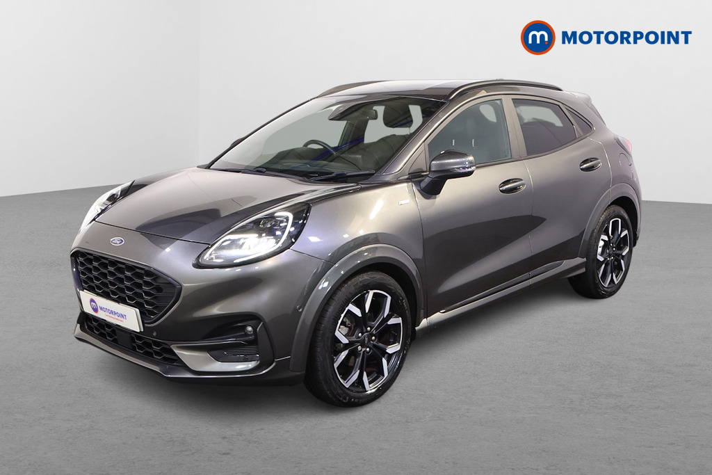 Ford Puma St-Line X First Edition Manual Petrol-Electric Hybrid SUV - Stock Number (1562137) - Passenger side front corner