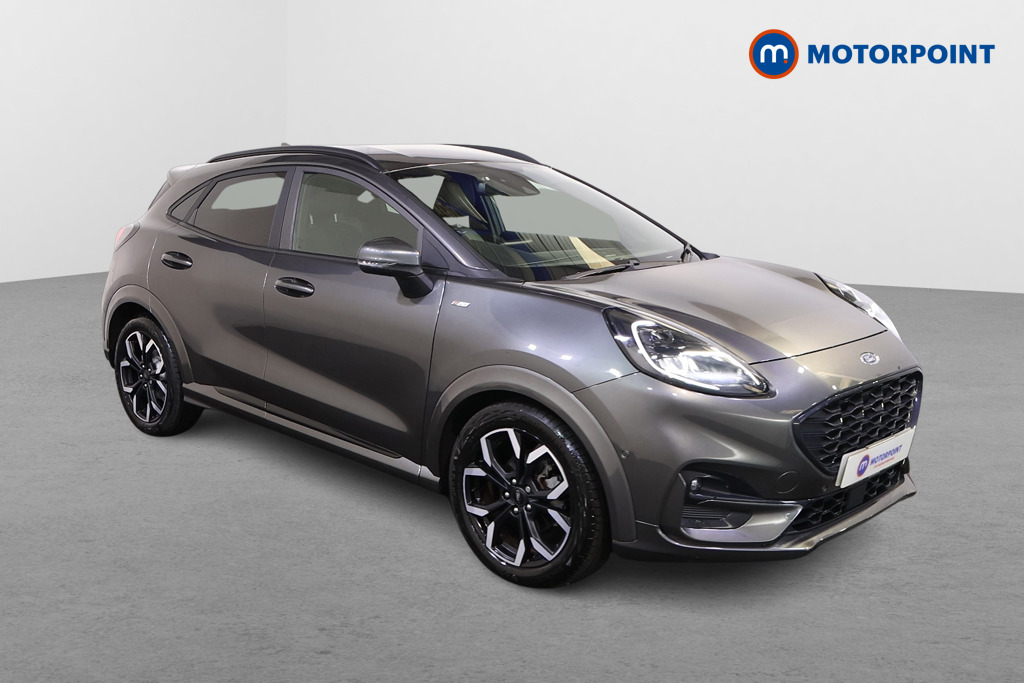 Ford Puma St-Line X First Edition Manual Petrol-Electric Hybrid SUV - Stock Number (1562137) - Drivers side front corner