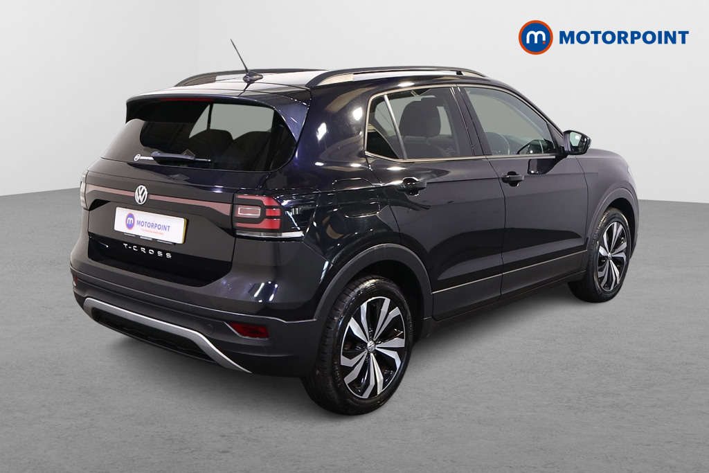 Volkswagen T-Cross SE Manual Petrol SUV - Stock Number (1562216) - Drivers side rear corner