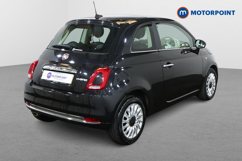 Fiat 500 Dolcevita Manual Petrol-Electric Hybrid Hatchback - Stock Number (1562459) - Drivers side rear corner
