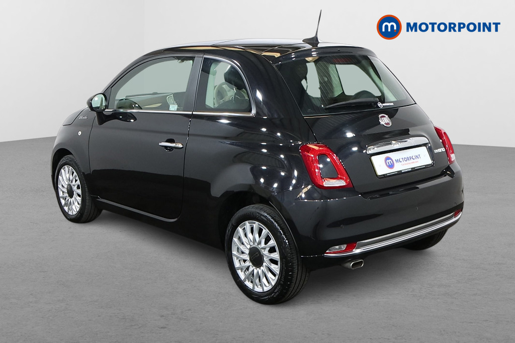 Fiat 500 Dolcevita Manual Petrol-Electric Hybrid Hatchback - Stock Number (1562459) - Passenger side rear corner