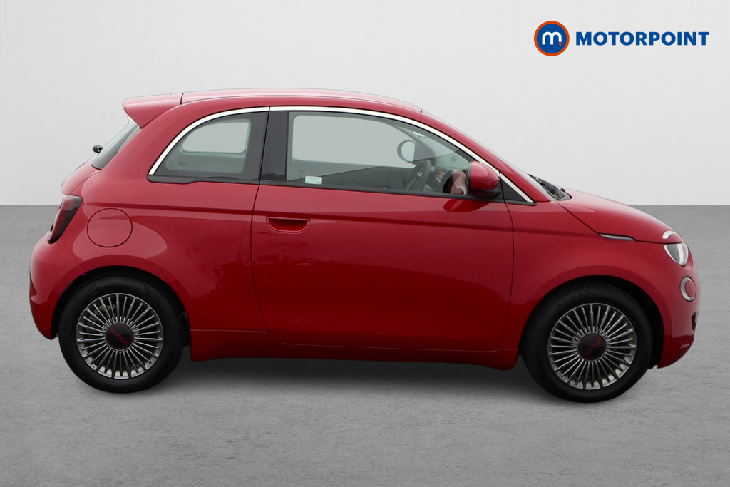 Fiat 500 RED Automatic Electric Hatchback - Stock Number (1563236) - Drivers side