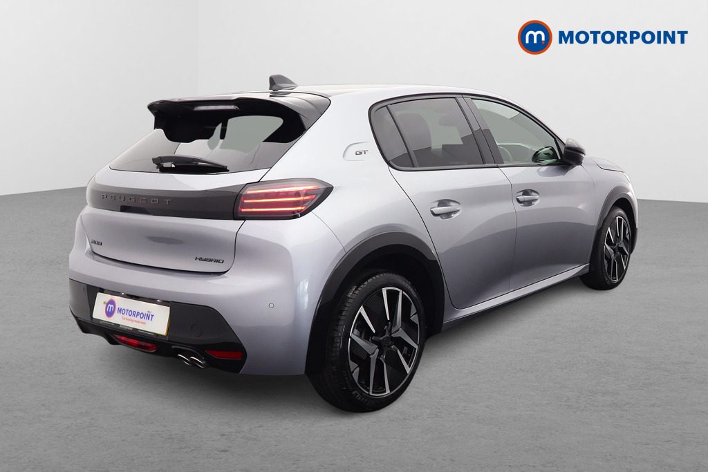 Peugeot 208 GT Automatic Petrol-Electric Hybrid Hatchback - Stock Number (1563251) - Drivers side rear corner