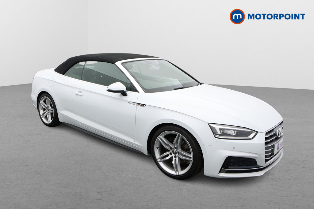 Audi A5 S Line Automatic Petrol Convertible - Stock Number (1563538) - Drivers side front corner