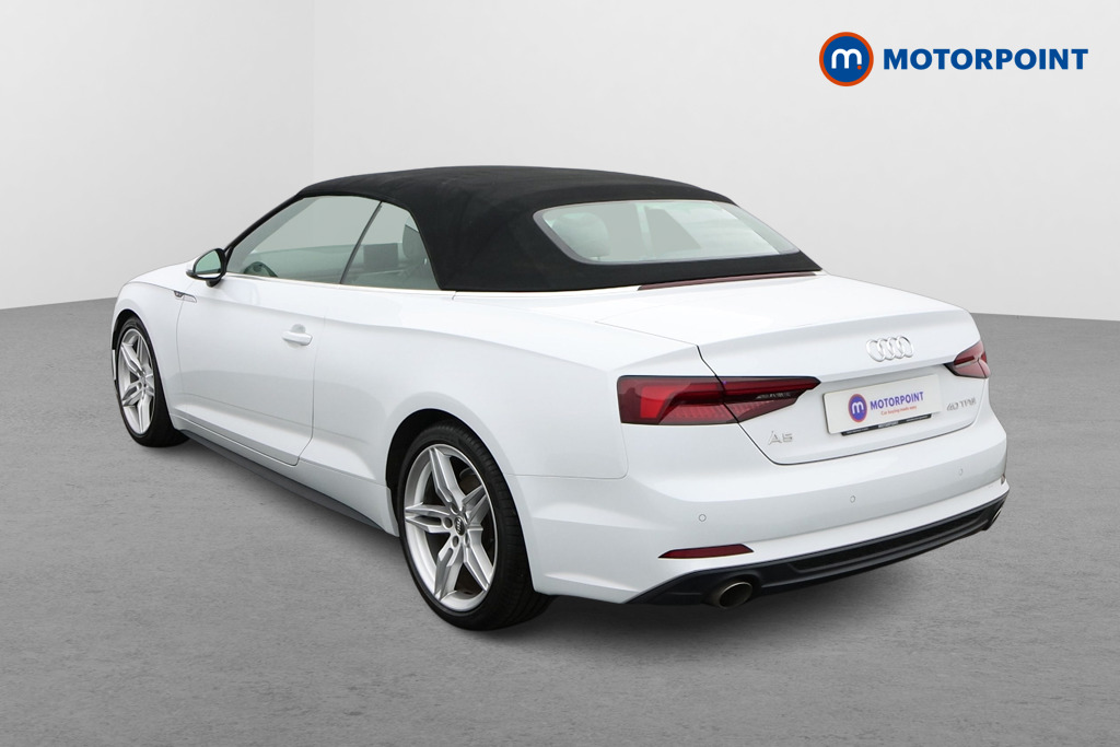 Audi A5 S Line Automatic Petrol Convertible - Stock Number (1563538) - Passenger side rear corner