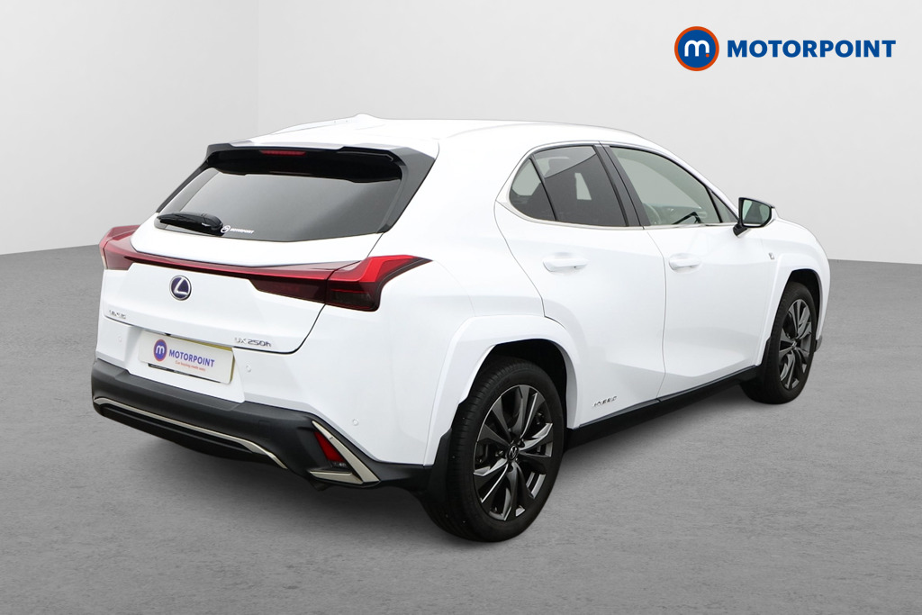 Lexus UX F-Sport Automatic Petrol-Electric Hybrid SUV - Stock Number (1563623) - Drivers side rear corner