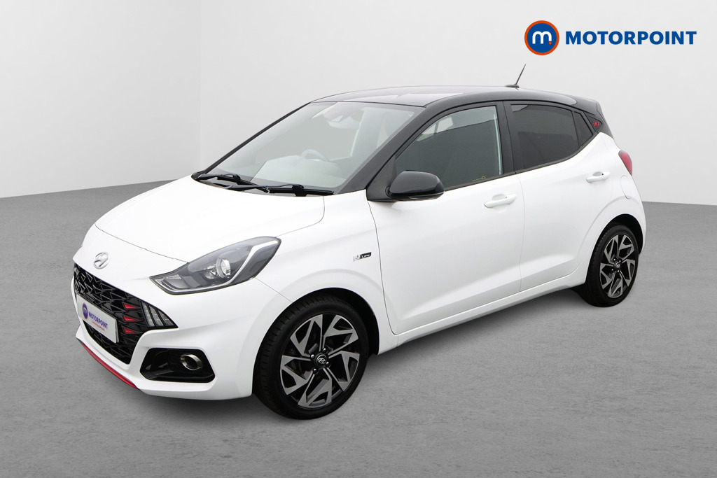 Hyundai I10 N Line Manual Petrol Hatchback - Stock Number (1564446) - Passenger side front corner